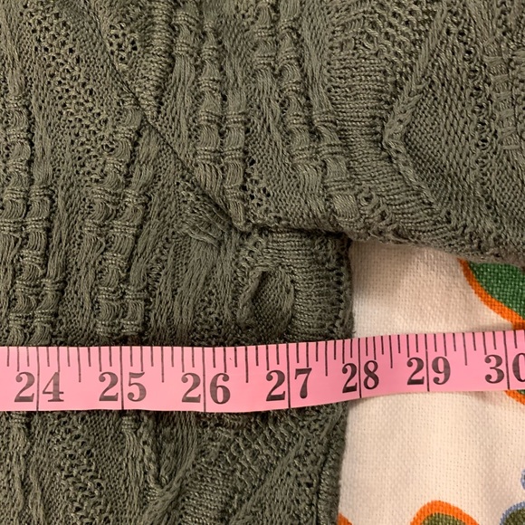 S O L D • COOGI sweater hunter green size XL EUC - Picture 7 of 9